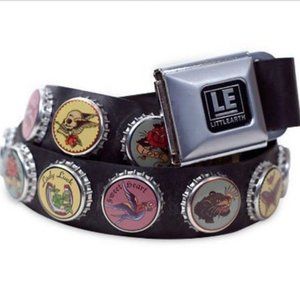Little Earth tattoo bottle cap belt